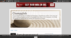 Desktop Screenshot of champglish.over-blog.com