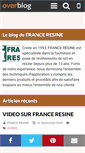 Mobile Screenshot of franceresine.over-blog.com