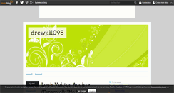 Desktop Screenshot of drewjill098.over-blog.com