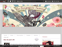 Tablet Screenshot of compagnietwinny.over-blog.com