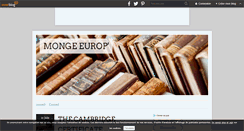 Desktop Screenshot of mongeeurop.over-blog.com
