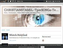 Tablet Screenshot of christianstamil.over-blog.com