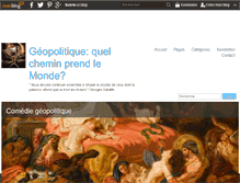 Tablet Screenshot of geopolitique-lavenirdumonde.over-blog.com