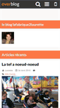 Mobile Screenshot of lafabrique2laurette.over-blog.com