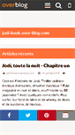 Mobile Screenshot of jodi-book.over-blog.com