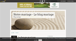 Desktop Screenshot of notre.mariage.over-blog.com