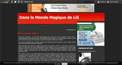 Desktop Screenshot of feuxdoux.over-blog.com