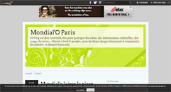 Desktop Screenshot of mondialoparis.over-blog.com