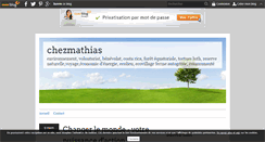 Desktop Screenshot of chezmathias.over-blog.com