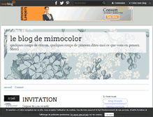 Tablet Screenshot of mimocolor.over-blog.com