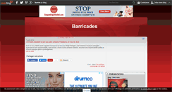 Desktop Screenshot of barricades.over-blog.com