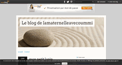 Desktop Screenshot of lamaternelleavecoummi.over-blog.com