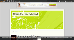 Desktop Screenshot of fleur-lectureedward.over-blog.com