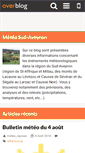 Mobile Screenshot of meteo-sud-aveyron.over-blog.com