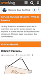 Mobile Screenshot of jeunespace.over-blog.com