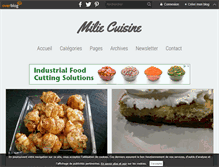 Tablet Screenshot of miliecuisine.over-blog.fr