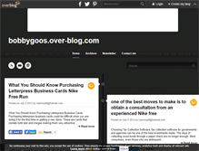 Tablet Screenshot of bobbygoos.over-blog.com