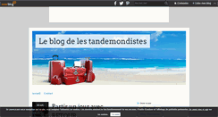 Desktop Screenshot of lestandemondistes.over-blog.com