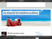 Tablet Screenshot of lestandemondistes.over-blog.com