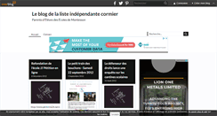 Desktop Screenshot of listeindependantecormier.over-blog.com
