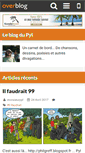 Mobile Screenshot of monsieurpyl.over-blog.fr