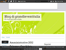 Tablet Screenshot of grandieventitalia.over-blog.com