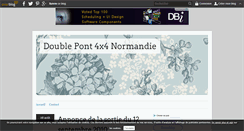 Desktop Screenshot of doublepont4x4normandie.over-blog.com