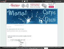 Tablet Screenshot of manal.over-blog.com
