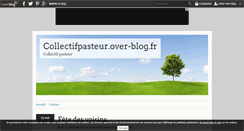 Desktop Screenshot of collectifpasteur.over-blog.fr