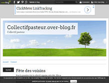 Tablet Screenshot of collectifpasteur.over-blog.fr