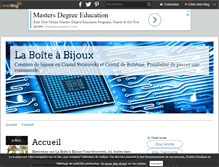 Tablet Screenshot of laboiteabijoux.over-blog.com