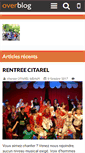 Mobile Screenshot of citarel.over-blog.fr