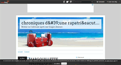 Desktop Screenshot of margouillette.over-blog.com
