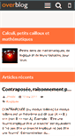 Mobile Screenshot of calculi.over-blog.com
