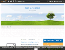 Tablet Screenshot of 0oosushi0o0.over-blog.com