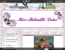 Tablet Screenshot of miss-bidouille.et.cie.over-blog.com