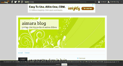 Desktop Screenshot of aimara.over-blog.com