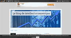 Desktop Screenshot of intellect.economique.over-blog.com