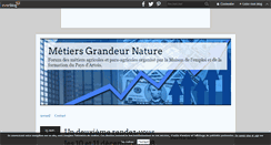 Desktop Screenshot of metiers-grandeur-nature.over-blog.com