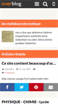 Mobile Screenshot of islamaths.over-blog.com