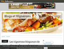 Tablet Screenshot of blogsetvignerons.over-blog.com