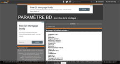 Desktop Screenshot of parametrebd.over-blog.com