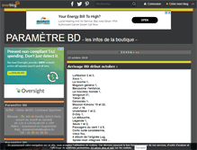Tablet Screenshot of parametrebd.over-blog.com