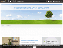 Tablet Screenshot of collierdenewz.over-blog.com