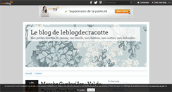 Desktop Screenshot of leblogdecracotte.over-blog.com