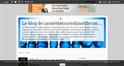 Desktop Screenshot of carnetderoutedunefibromyalgique.over-blog.com