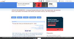 Desktop Screenshot of mamiehiou.over-blog.com