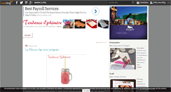 Desktop Screenshot of chez.tendance.ephemere.over-blog.com