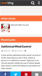 Mobile Screenshot of mutazilareturn.over-blog.com