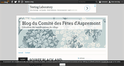 Desktop Screenshot of comitedesfetes.aspremont.over-blog.fr